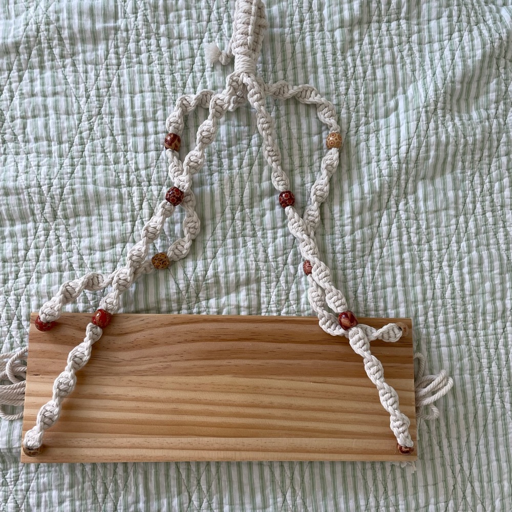 macrame wall hanging self